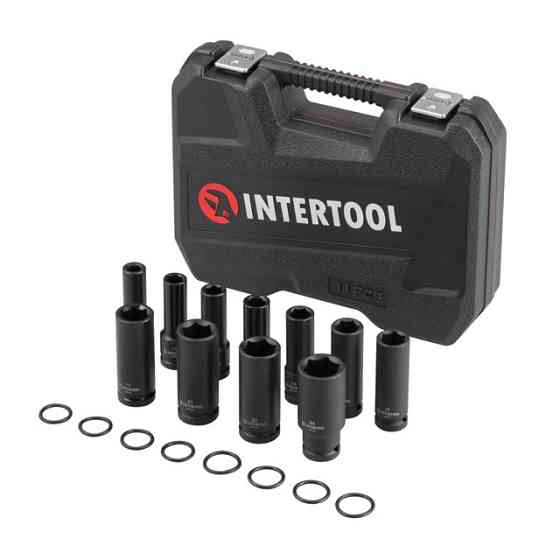 Набор головок ударных удлиненных 1/2