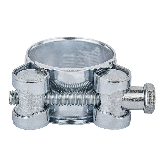 Хомут силовий оцинкований 20 мм Ø29-31мм (КРАТНО 10шт) SIGMA (2509091) Київ - фото 2