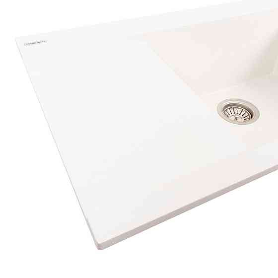 VALESO Гранітна мийка для кухні VALESO ATLAS 9651 матова Білосніжна Киев