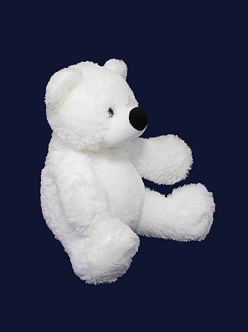 Ведмідь Аліна Бублик 77 см білий Київ - фото 4