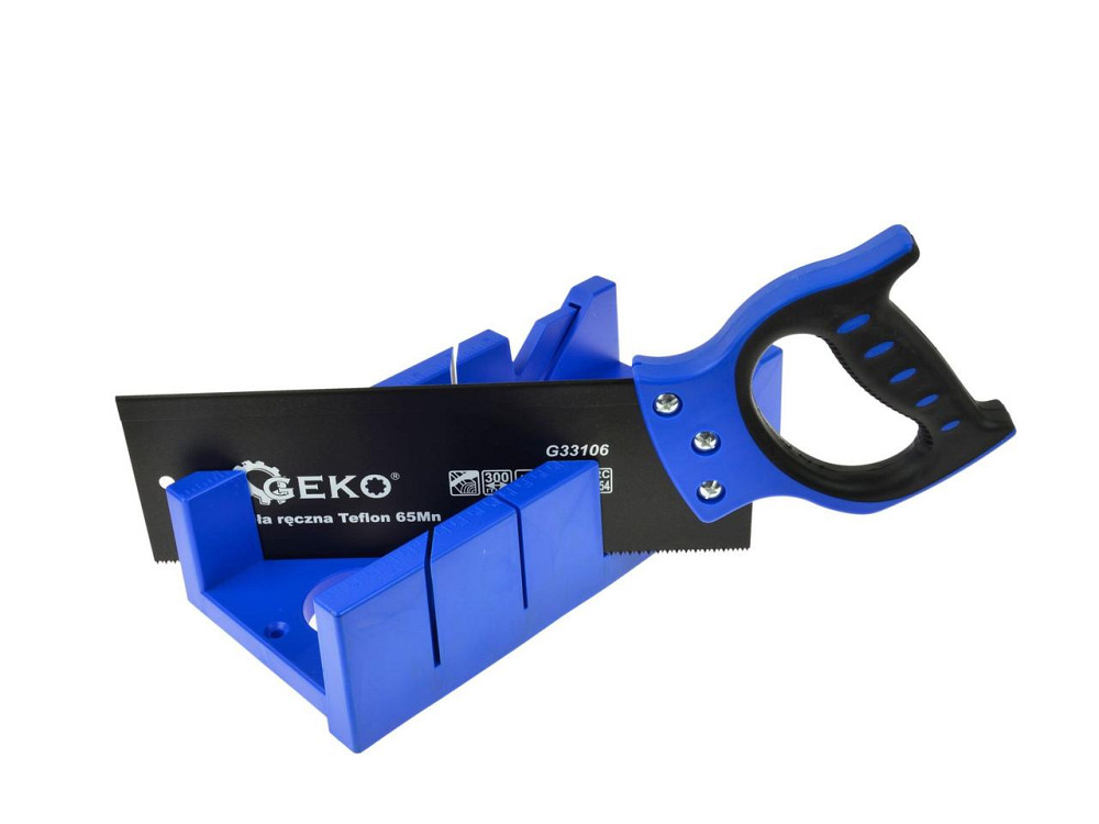 Пилка деревини стусла "GeKo" тефлонова (11зуб./дюйм) 300мм зі стуслом шириною 100мм Київ - фото 1