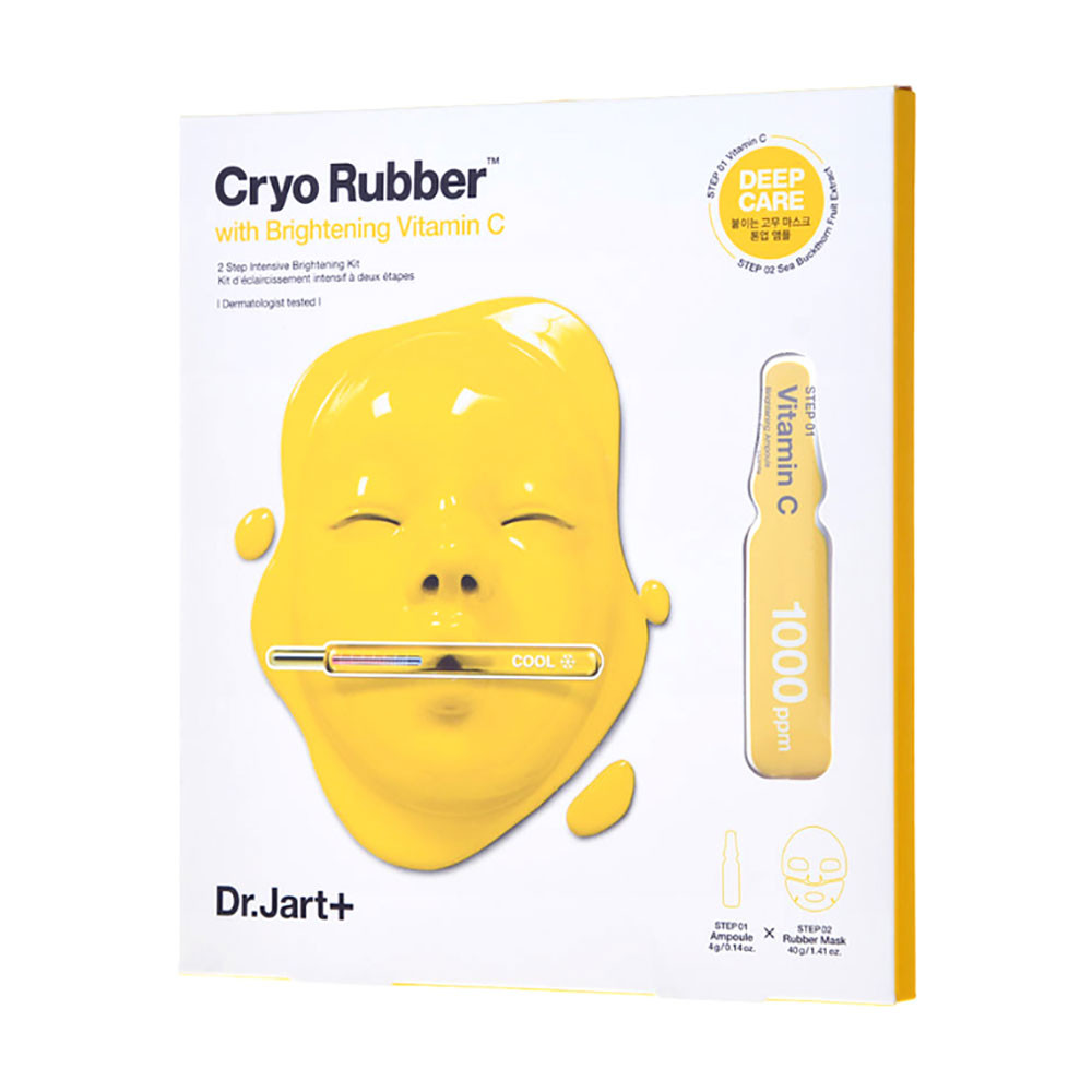 Альгінатна маска Освітлюючий ефект з вітаміном С Cryo Rubber With Brightening Vitamin C Dr. Jart (4г+40г) Київ - фото 2