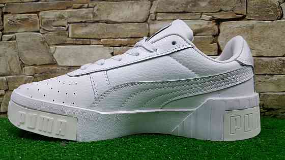 Женские кожаные кроссовки Puma Suede Platform Trace 