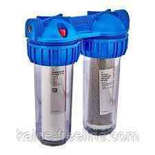 Фільтр для холодної води (2 колби) 8 атм. 3/4" Харків