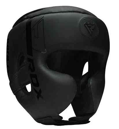 Боксерський шолом RDX F6 Matte Black XL Каменское