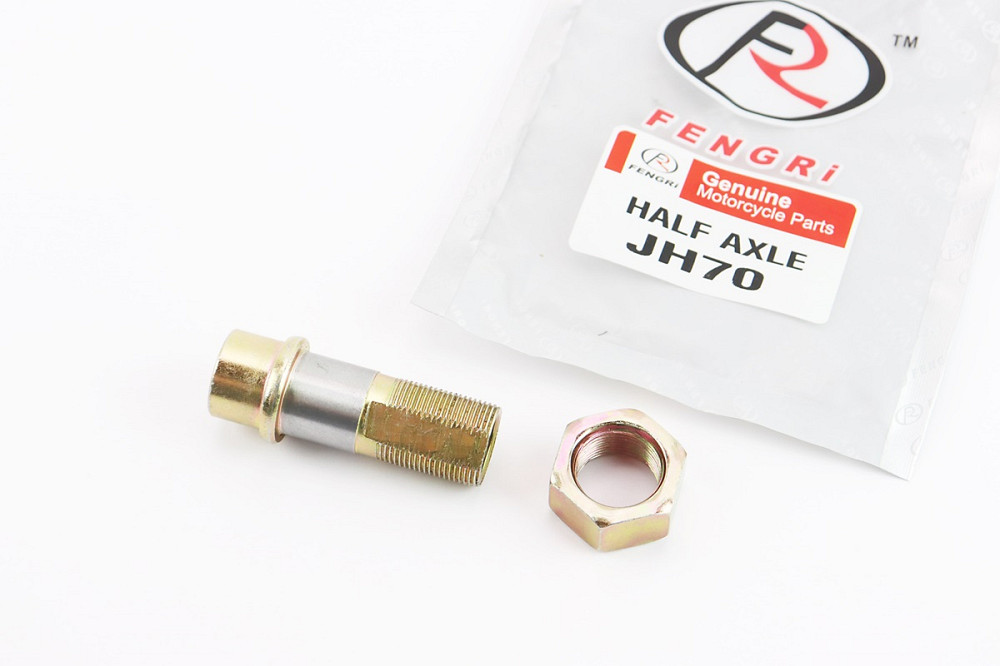 Втулка заднього колеса з різьбленням Delta (жовтий метал, широка гайка), від 20шт -20% Київ - фото 1