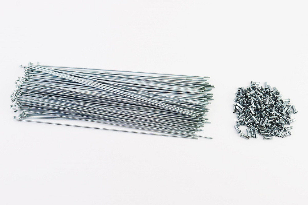 Спиця 14Gx252мм (144шт к-кт), хром Киев - изображение 1