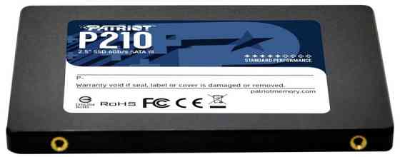 Накопичувач SSD 256 GB Patriot P210 2.5