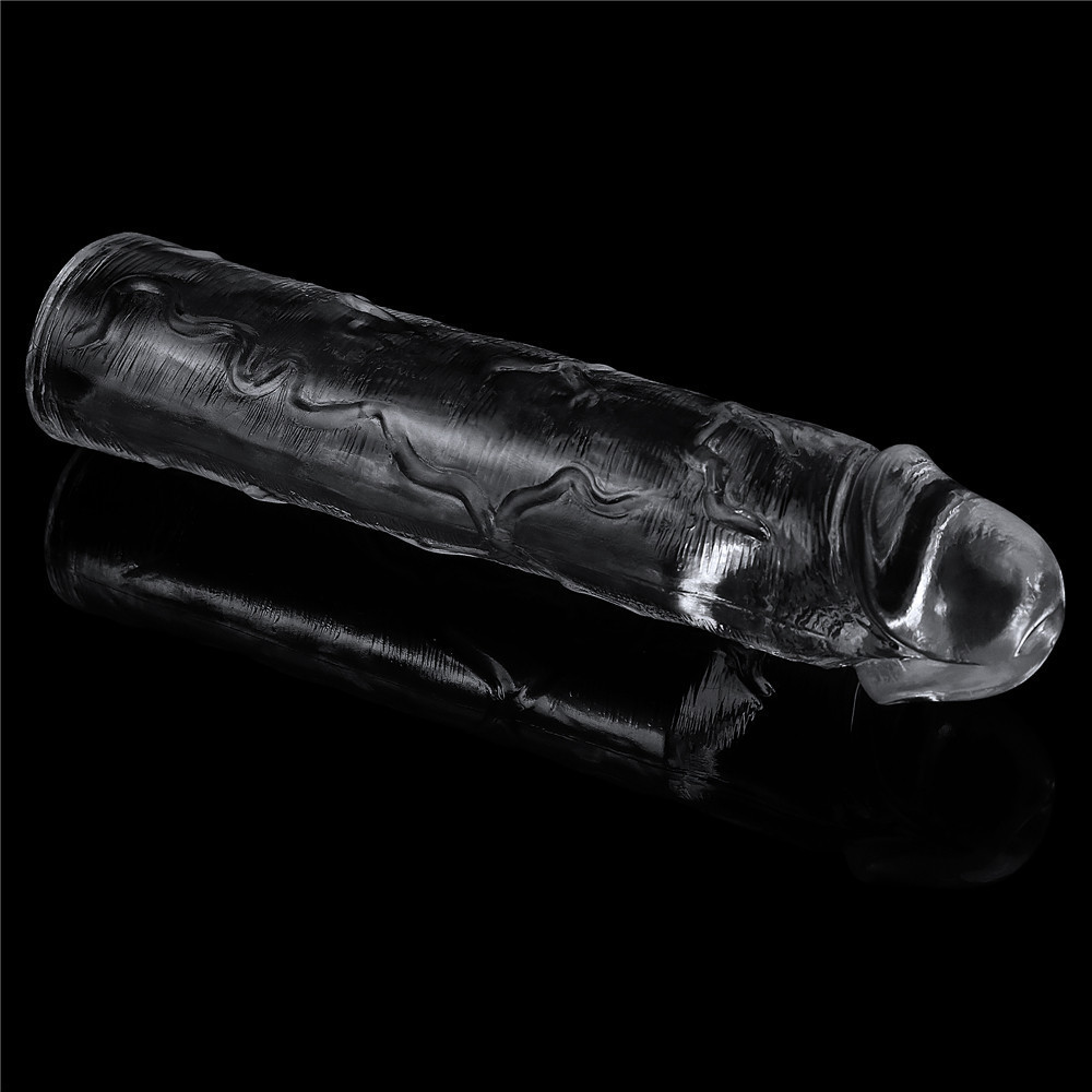 Насадка - Flawless Clear Penis Sleeve Add 2" Clear Sex Aura Київ - фото 2