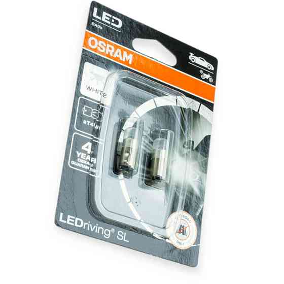 Автолампа А 12-4 лазер. белая 1W 6000K светодиодная Мукачево