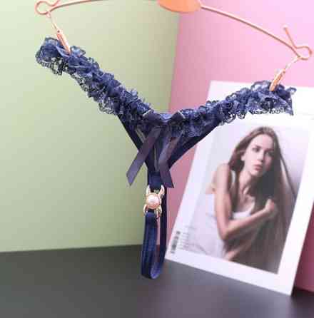 Трусики з розрізом унісекс темно-сині, розмір універсальний, резинка до 100см Київ