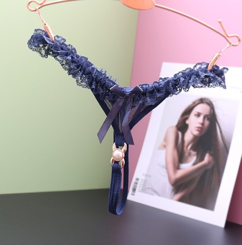 Трусики з розрізом унісекс темно-сині, розмір універсальний, резинка до 100см Київ - фото 1