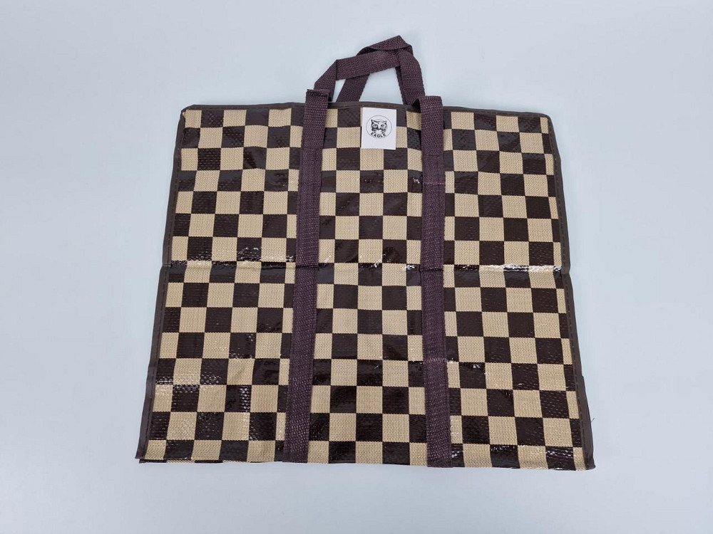 Сумка господарська, поліпропіленова, з кольоровим малюнком No2 Прошита (44x38x18) (1 шт.) Харків - фото 3