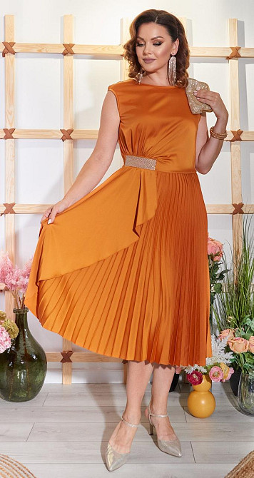 Нарядное платье плиссе (46) Киев - изображение 2