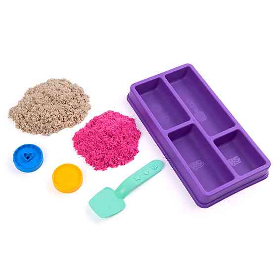 Набір піску для творчості - Kinetic Sand Кольорове печиво Дніпро