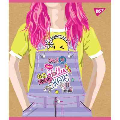 Зошит Yes А5 Girls Крафт 18 аркушів лінія 5 дизайнів (765089) Вінниця