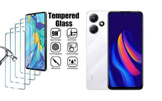 Защитное стекло ArmorGlass для Infinix Hot 30, Hot 30 Play – устойчивое к царапинам и ударам Киев