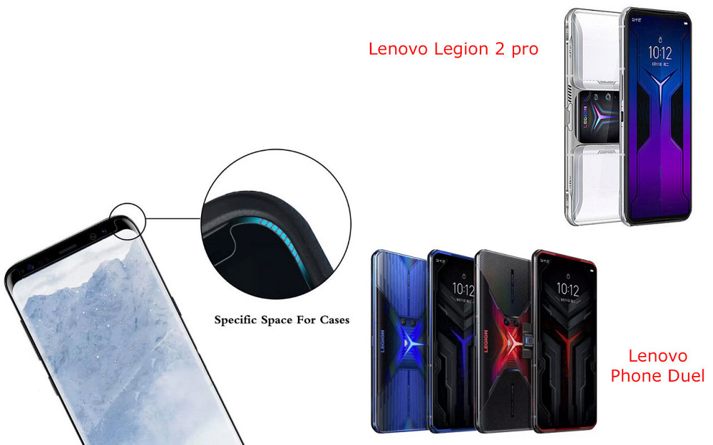 Захисне скло HyperGlass Pro для Lenovo Legion 2 pro, Phone Duel – максимальна чутливість та захист Київ - фото 3