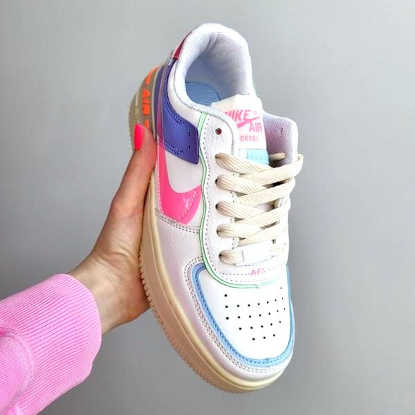 Кроссовки Nike Force Белые Женские Кожаные Найк Форсы (размеры: 36,37,38,39,40,41) Видео Обзор - 51 Днепр - изображение 9