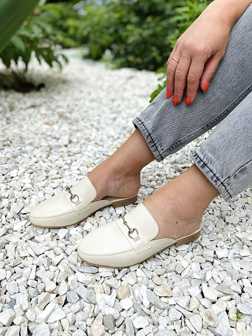 Milanti Шльопанці жіночі Milanti 101/35 бежеві (літо, шкіра натуральна) (4663) Коломия - фото 7