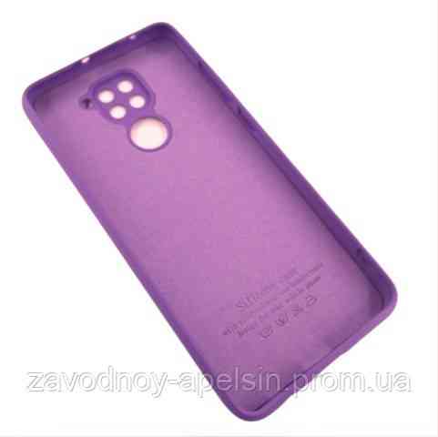 Xiaomi Redmi Note 9 Cиликоновий чохол Захист камери (ліловий) Одеса