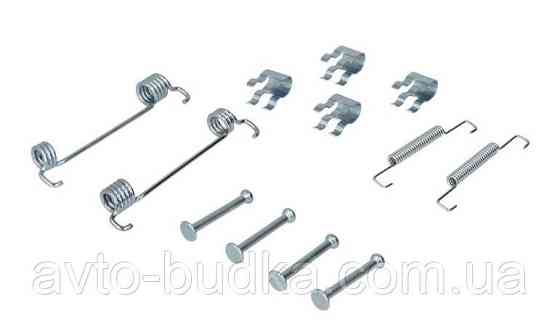 Монтажний комплект барабаних колодок (ручніка) на Фіат Дукато р. 1994-2002 QUICK BRAKE QB105-0851 Київ