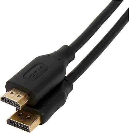 Кабель DisplayPort to HDMI 4,5 м для монітора и проектора черный аудио-видео для компьютера и ноутбука с Киев