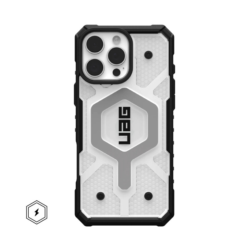 Чохол для смартфона UAG AAA Pathfinder Mag Clear for Apple iPhone 16 Pro Max Grey Київ - фото 1