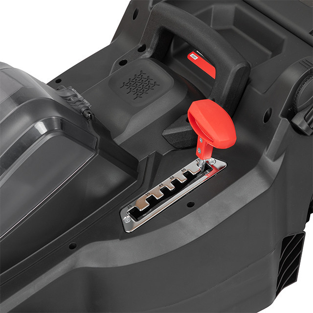 Газонокосилка INTERTOOL WT-9216 40В, 3500 об/мин, ширина захвата 370 мм, высота среза 25-75 мм, контейнер 40 л - кошение без забот Львов - изображение 10