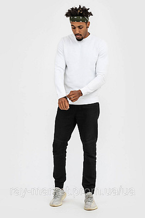 Світшот базовий утеплений Ray Basic чоловічий білий (U0301M-White) XL Київ - фото 4