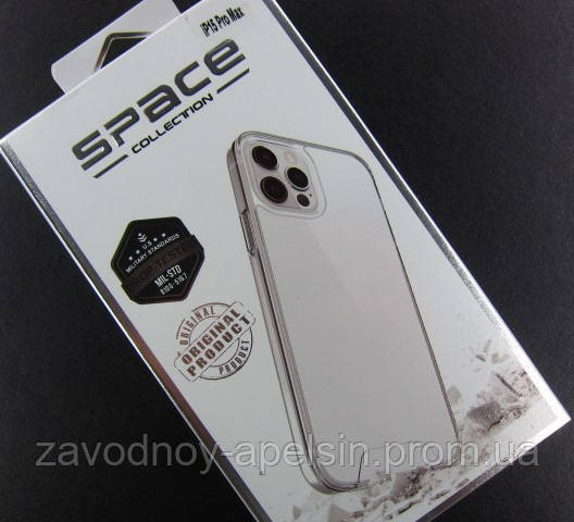 Iphone 15 Pro Max Прозрачный чехол Space (TPU+PC) Одесса - изображение 2