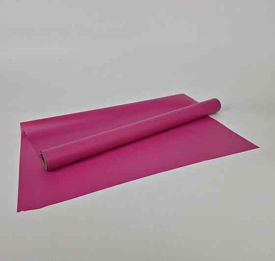 Калька для цветов Рулон 10 м тонированный матовый (9) (h500) №  5 Малиновый (1 шт) Харьков