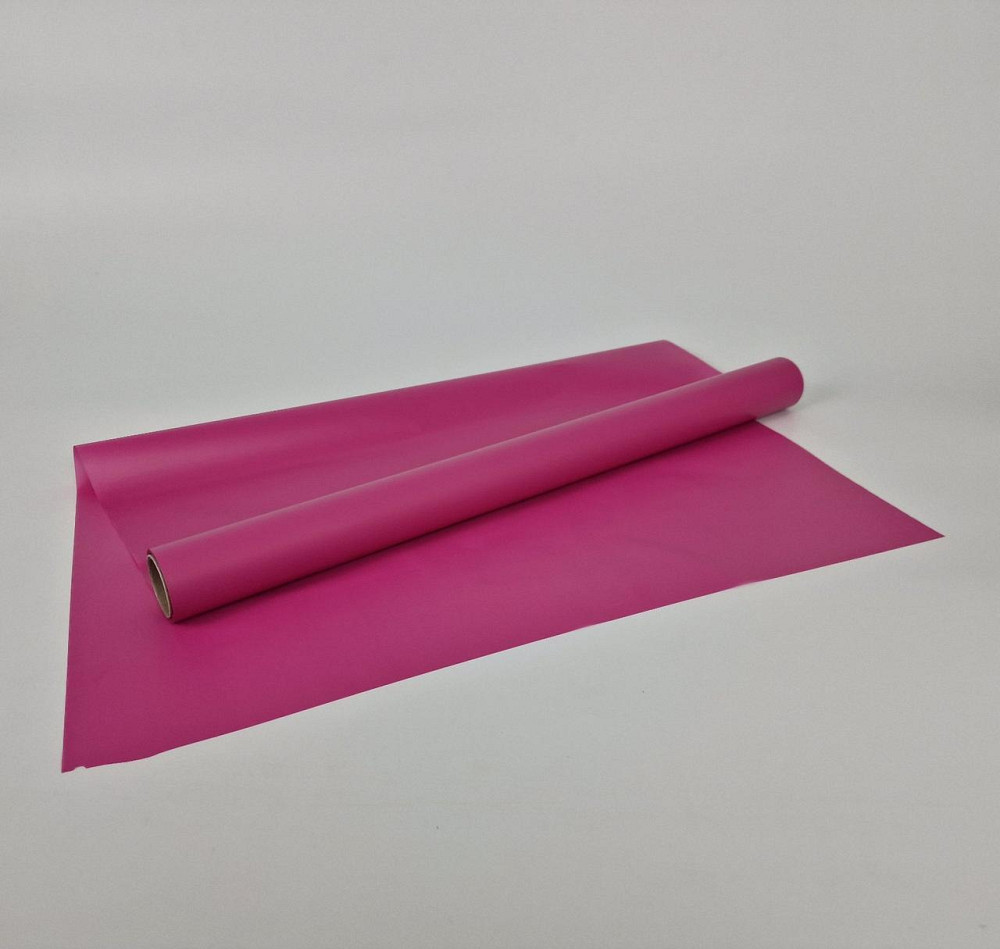 Калька для цветов Рулон 10 м тонированный матовый (9) (h500) №  5 Малиновый (1 шт) Харьков - изображение 1