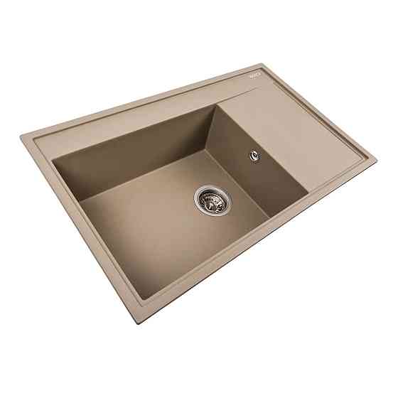 PLATINUM Гранітна мийка для кухні Platinum 7950 AZURIT матовий Титан Київ