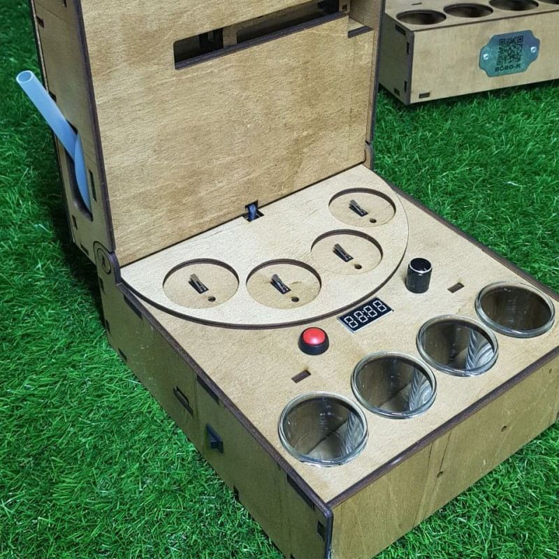 Автоматичний наливатор дозатор напоїв «Стандарт» на 4 чарки автобармен Київ - фото 1