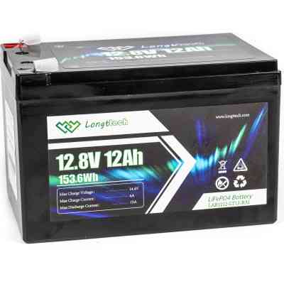 Батарея LiFePo4 Longttech LiFePO4 12.8V - 12Ah (LAR1212-LT12-R32) Винница