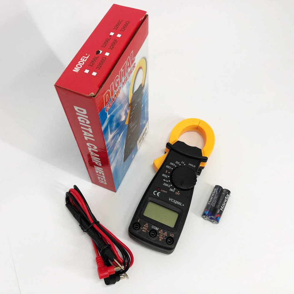Цифровий автоматичний тестер напруги VC3266, Мультиметр із захистом тестер опору Точний напруги CH-64 Львів - фото 1