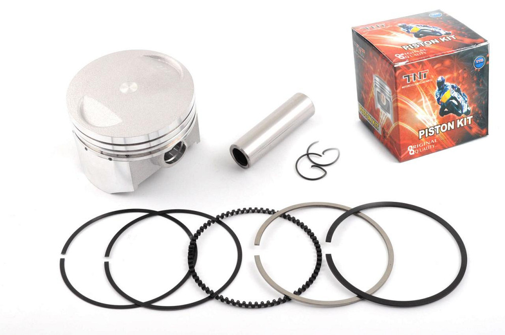 Поршень мотоцикл 4T CB/CG Ø64,0 см, p-15 (150/200cc 0,50: 163L) Мукачево - фото 1