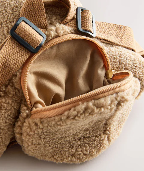 Рюкзак детский плюшевый Bear Backpack Коричневый Винница - изображение 5