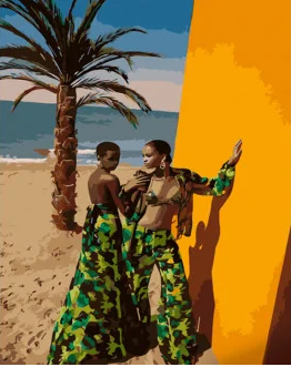 Картина за номерами 40*50 см "Strateg""Дівчата сонця", шт Київ - фото 1