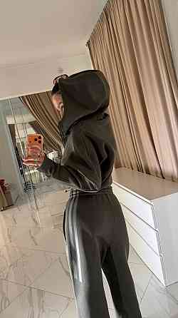 Жіночий стильний костюм із лампасами з якісної турецької тканини Хакі, 42/44 Одеса