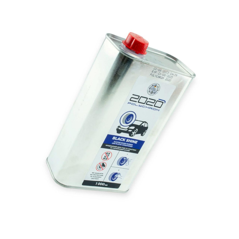 Очищувач шин кондиціонер Polychrom 2020 Black Shine (1л) Мукачево - фото 1