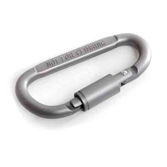 Карабін туристичний з різьбою замком 80мм AC Prof DBL80S Київ