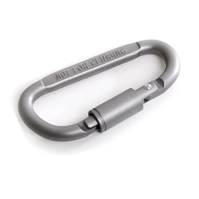 Карабін туристичний з різьбою замком 80мм AC Prof DBL80S Київ - фото 2