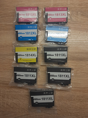 Комплект чорнильних картриджів Epson 18XL - XP215 - XP225 - XP315 - XP322 - XP325 - XP402 - XP405 -  Дніпро - фото 1