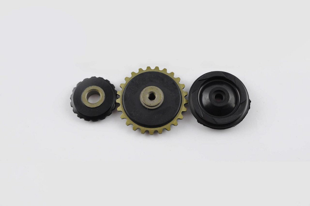 Натяжитель цепи ГРМ мопед Дельта (3 ролика) BAJAJ Мукачево - изображение 1