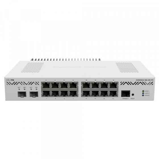 Маршрутизатор Mikrotik CCR2004-16G-2S+PC, Cloud Core Router 2004-16G-2S+PC with RouterOS L6 license, Киев