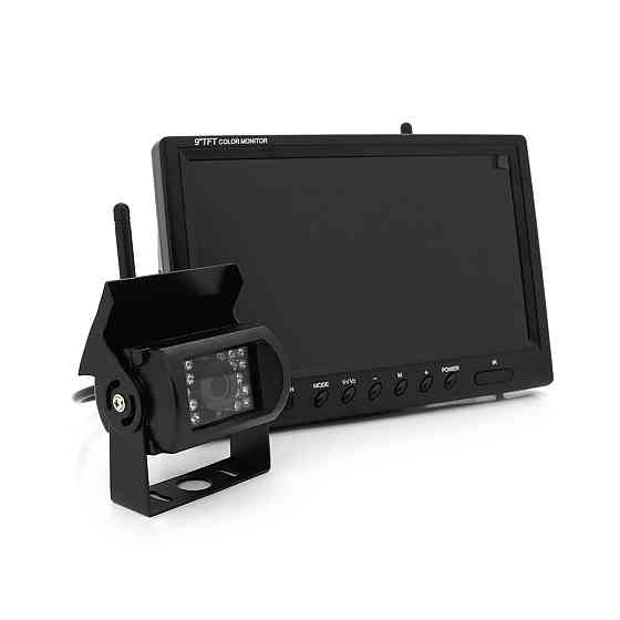 9-дюймовый автомобильный HD ЖК-дисплей на одну камеру, 24V, расширение 420TVL, угол линзы 120° Киев