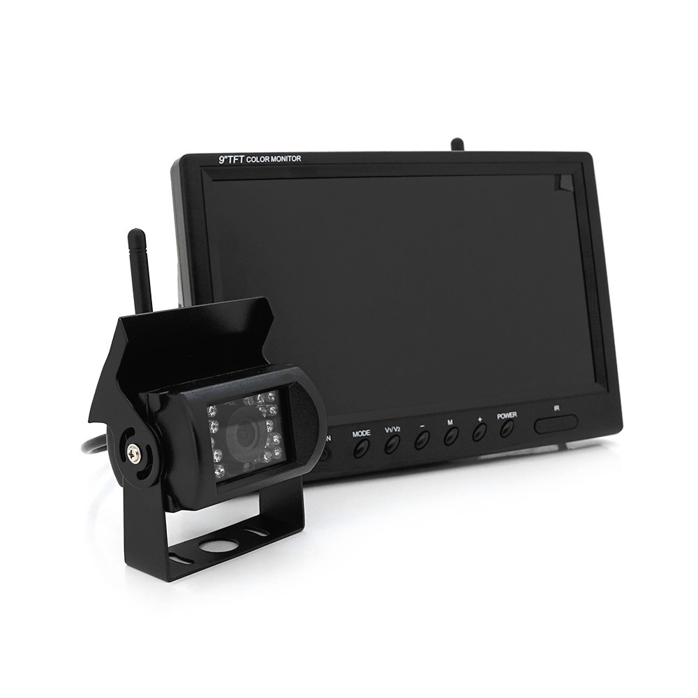 9-дюймовый автомобильный HD ЖК-дисплей на одну камеру, 24V, расширение 420TVL, угол линзы 120° Киев - изображение 1