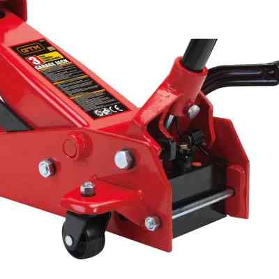 Домкрат GTM підкатний 3,5т (145-500мм) педаль підіймання (T83502) Вінниця